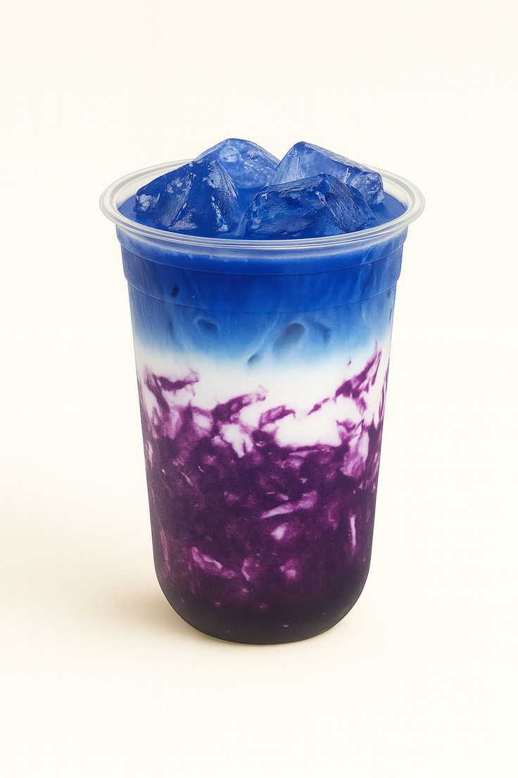 Butterfly pea lemonade