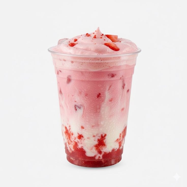 Strawberry latte
